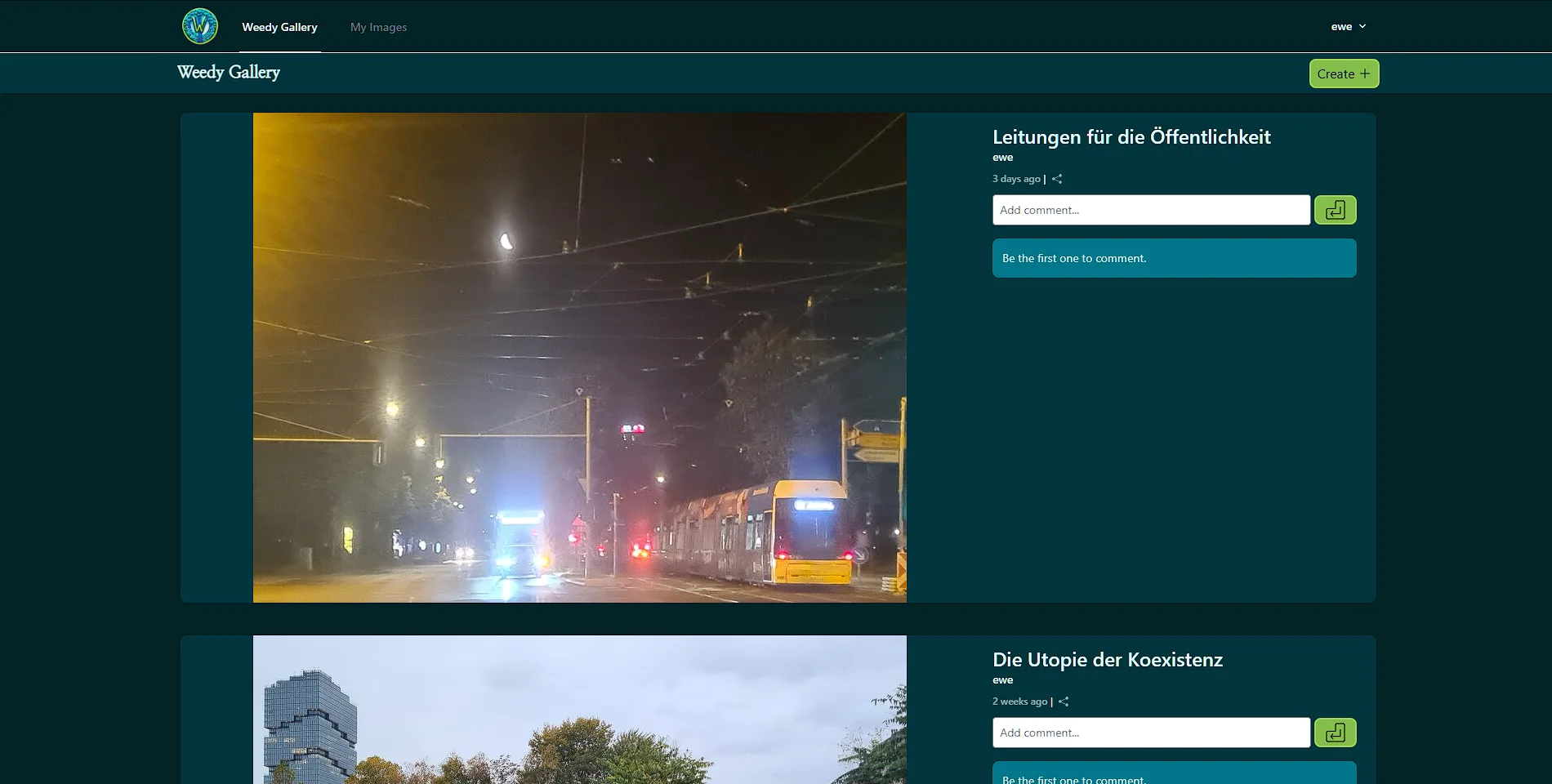 Screenshot: The first Laravel design on desktop