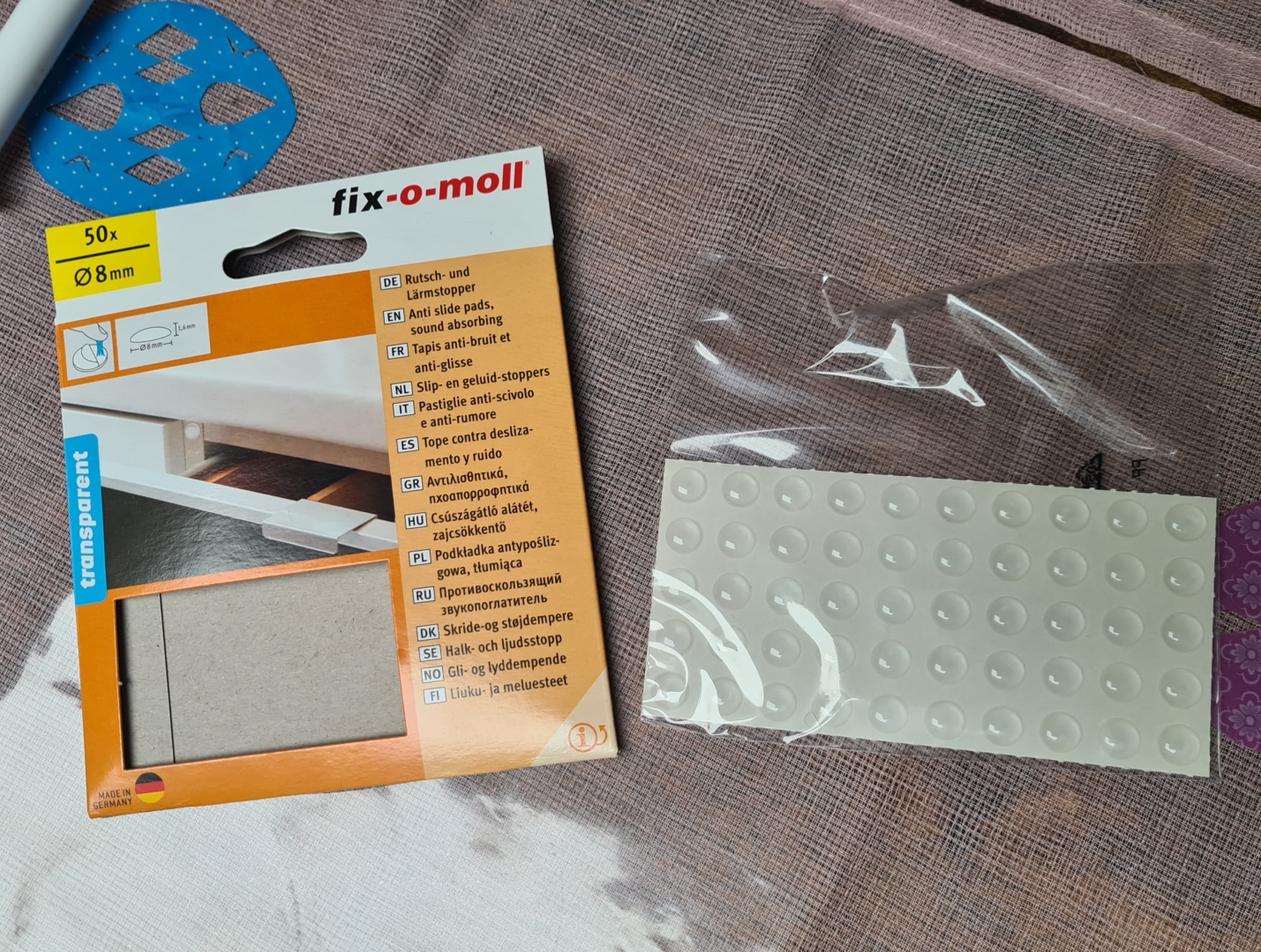 Sichtfenster voll - Packung leer