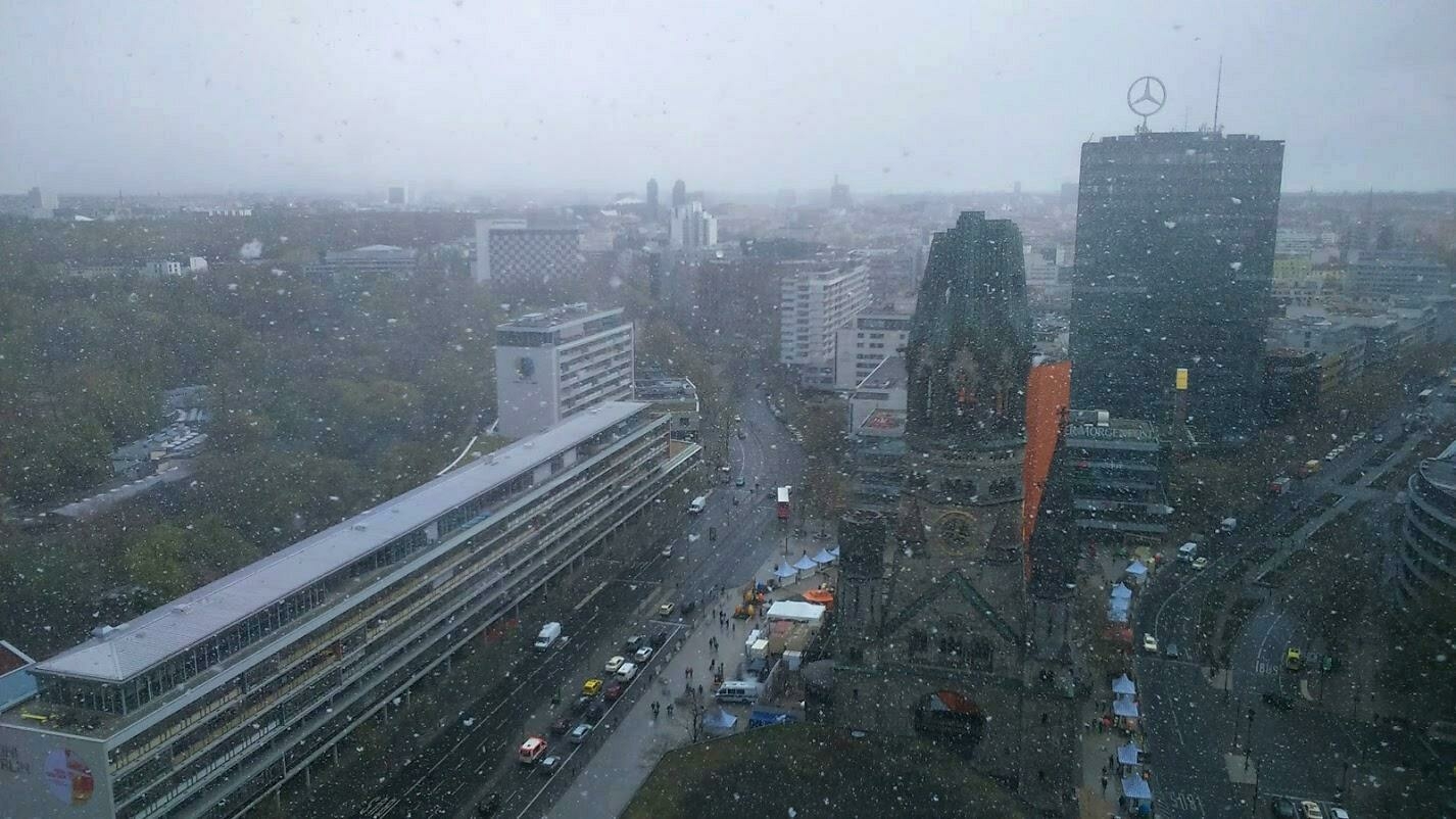 April-Schnee am 19ten